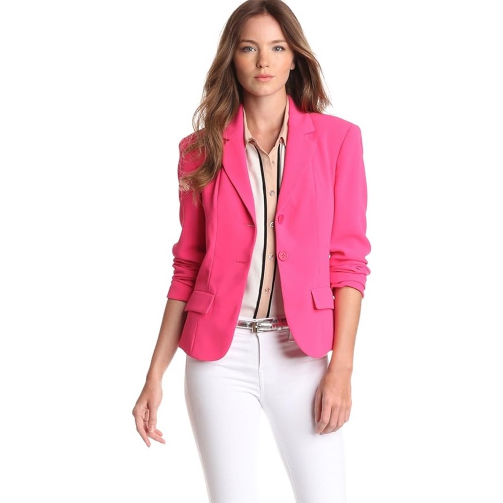 Rachel Roy Size 12 Crepe Twist Back Blazer NWOT